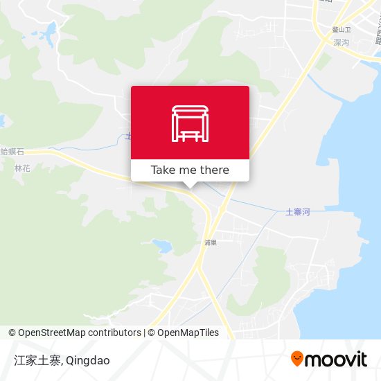 江家土寨 map