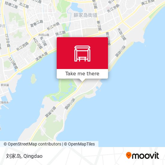 刘家岛 map