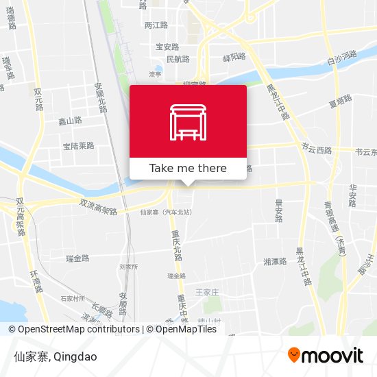 仙家寨 map