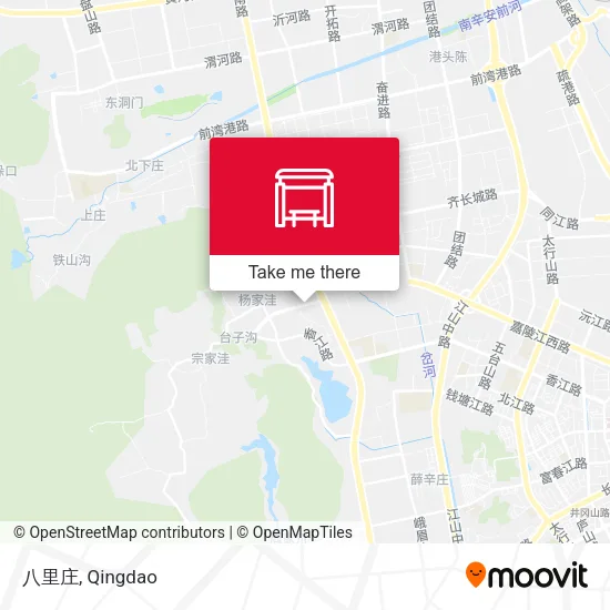八里庄 map