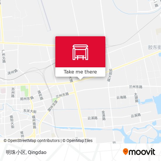 明珠小区 map