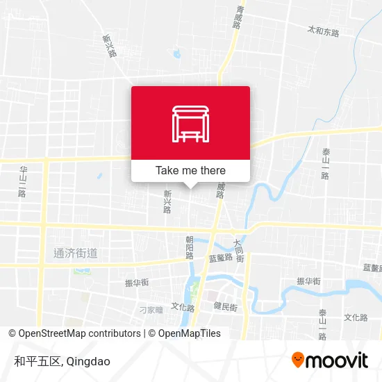 和平五区 map