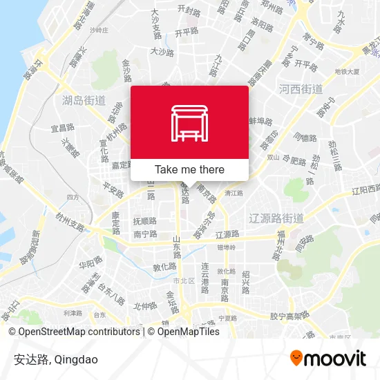 安达路 map