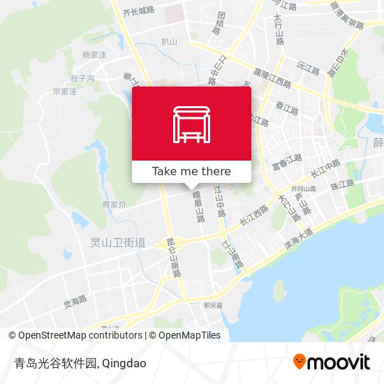 青岛光谷软件园 map