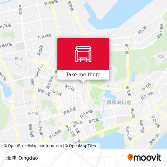 濠洼 map