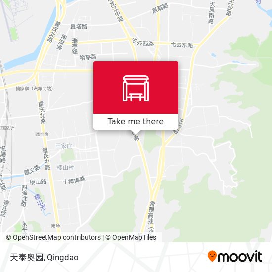 天泰奥园 map