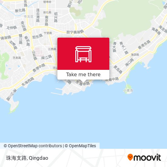 珠海支路 map