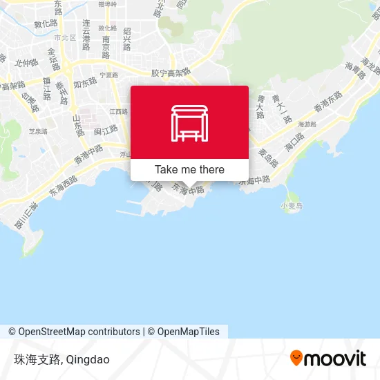 珠海支路 map