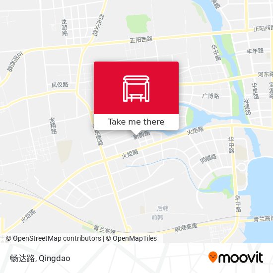 畅达路 map
