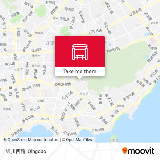 银川西路 map