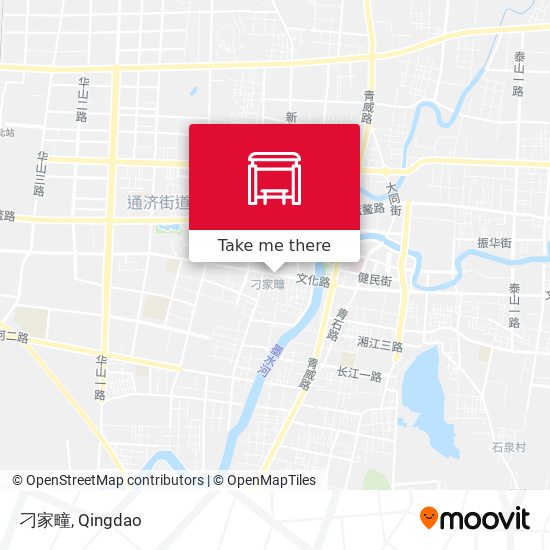 刁家疃 map