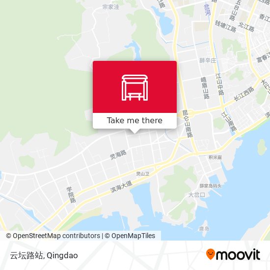 云坛路站 map