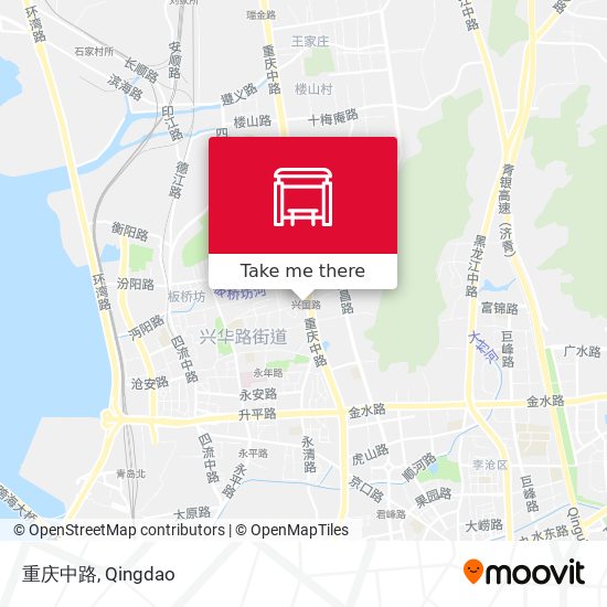 重庆中路 map