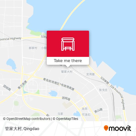 管家大村 map