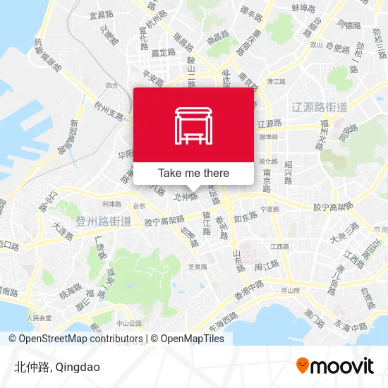 北仲路 map