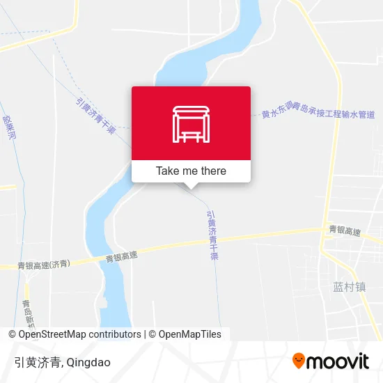 引黄济青 map