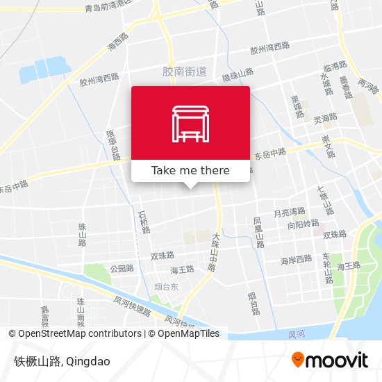 铁橛山路 map