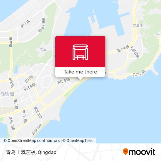 青岛上戏艺校 map