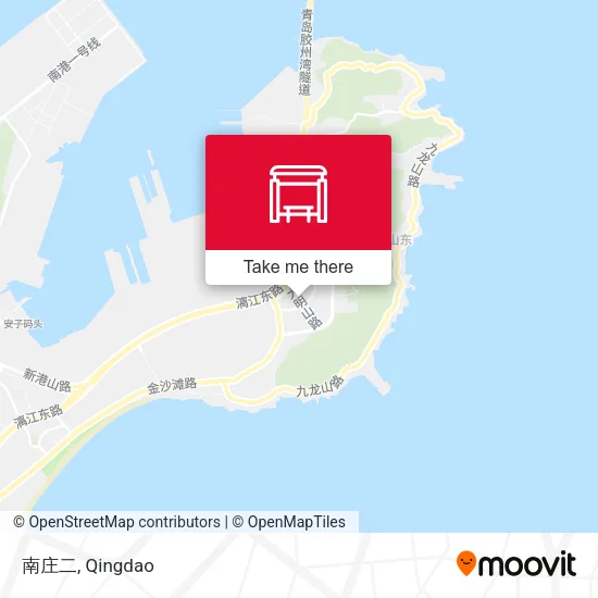 南庄二 map
