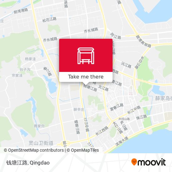钱塘江路 map