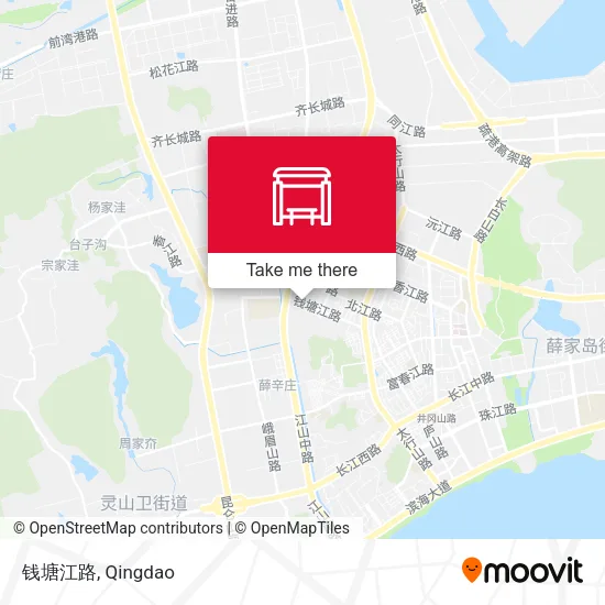 钱塘江路 map