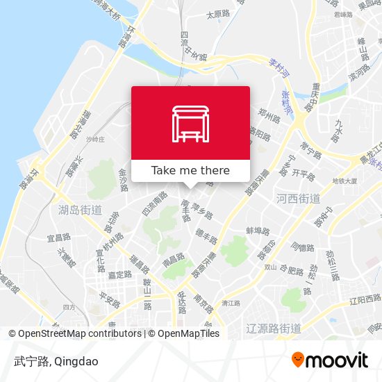 武宁路 map