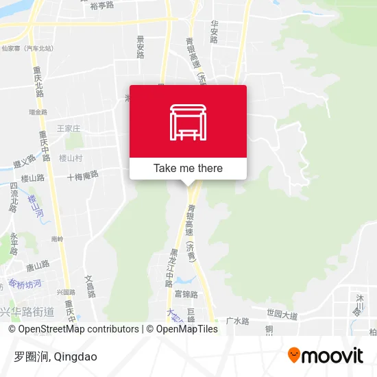 罗圈涧 map