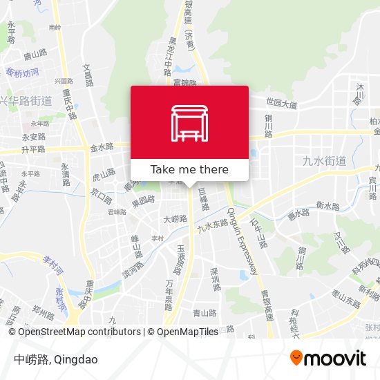 中崂路 map