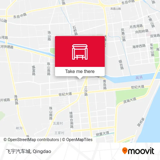 飞宇汽车城 map
