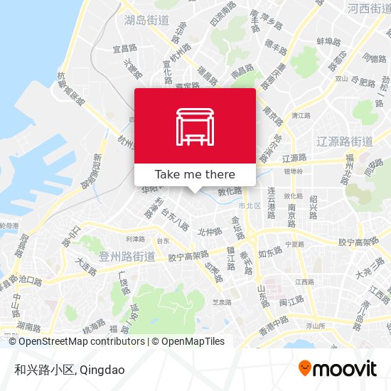 和兴路小区 map