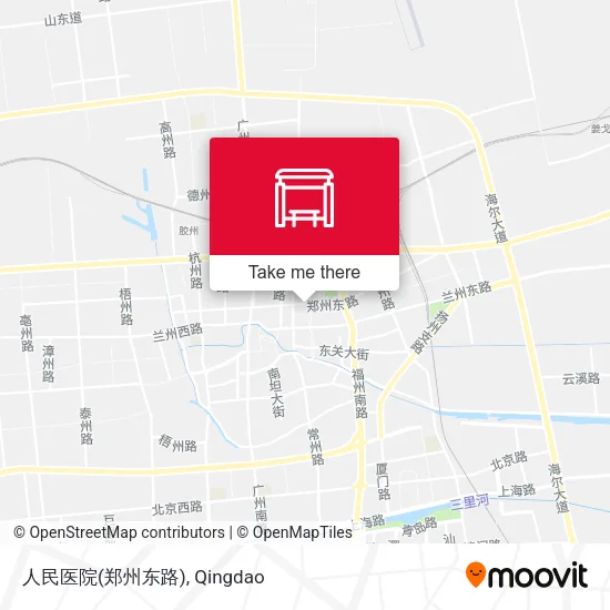 人民医院(郑州东路) map
