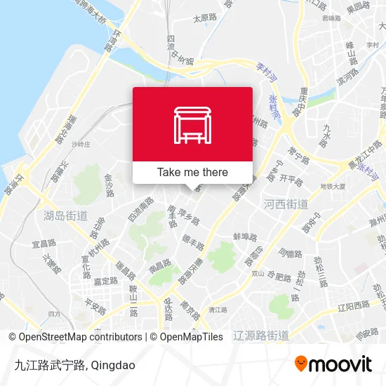 九江路武宁路 map