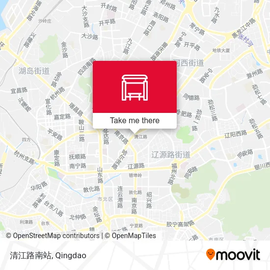清江路南站 map