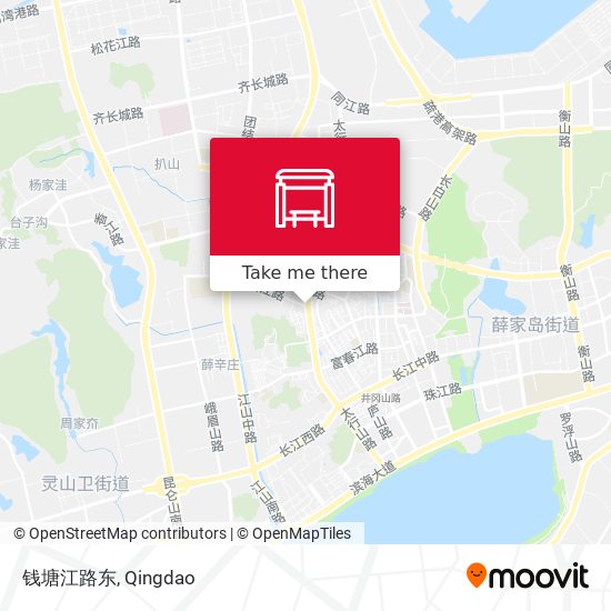 钱塘江路东 map