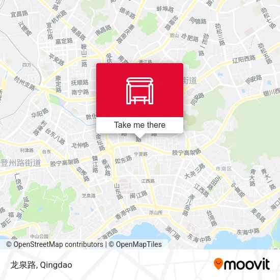 龙泉路 map