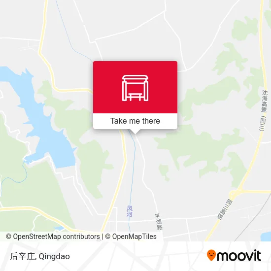 后辛庄 map