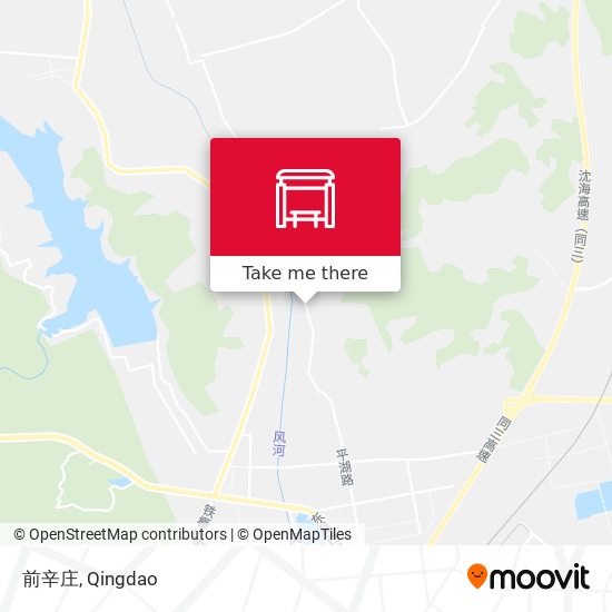 前辛庄 map