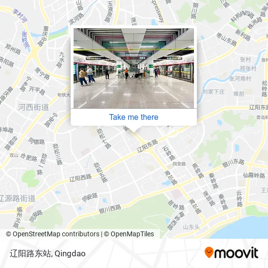 辽阳路东站 map