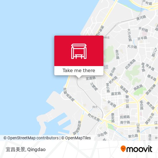 宜昌美景 map