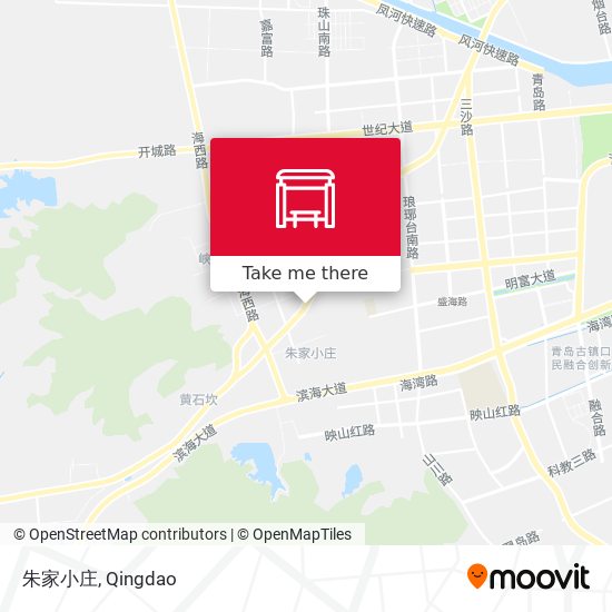 朱家小庄 map