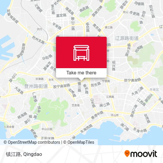 镇江路 map