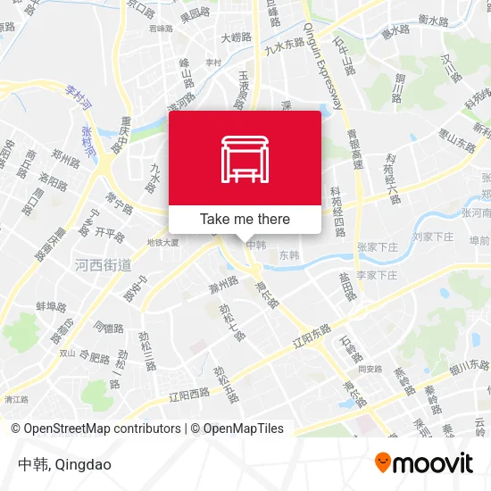 中韩 map