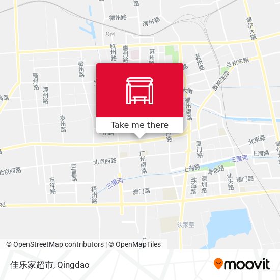 佳乐家超市 map