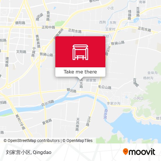 刘家营小区 map