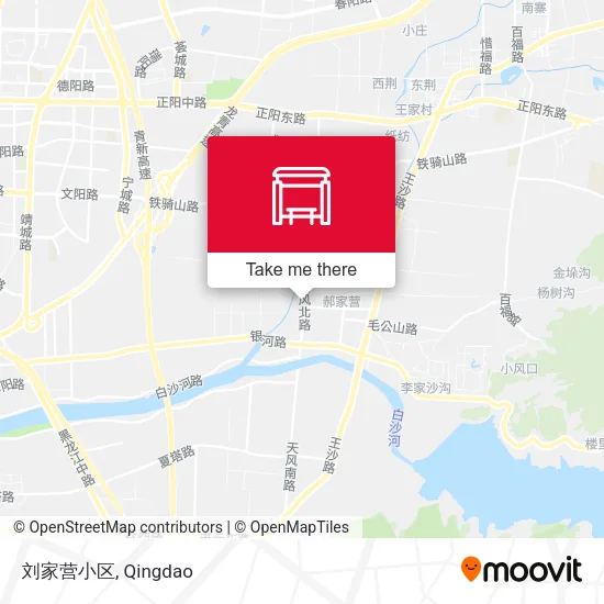 刘家营小区 map