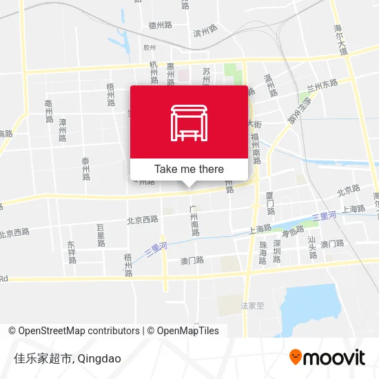 佳乐家超市 map