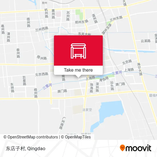 东店子村 map