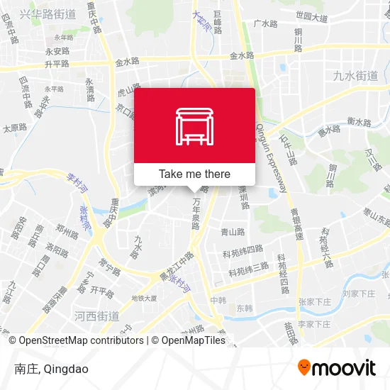 南庄 map