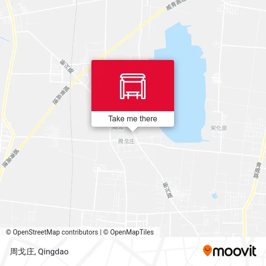 周戈庄 map