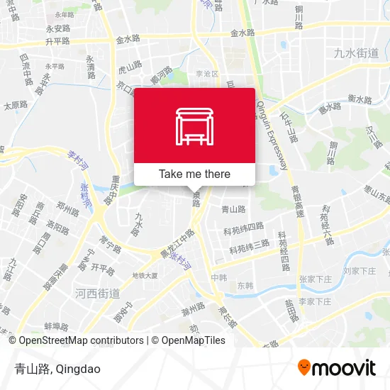 青山路 map